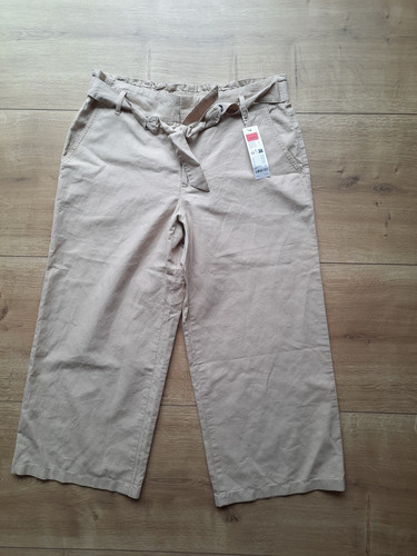 Esprit leinen hose w42 l26 - leinen,