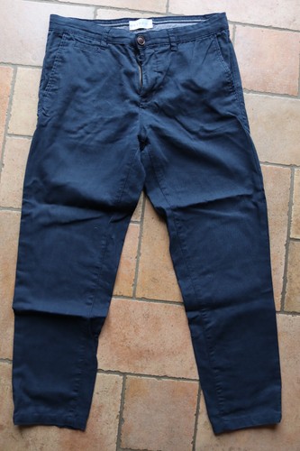 Blaue hose mit - blaue, hohem